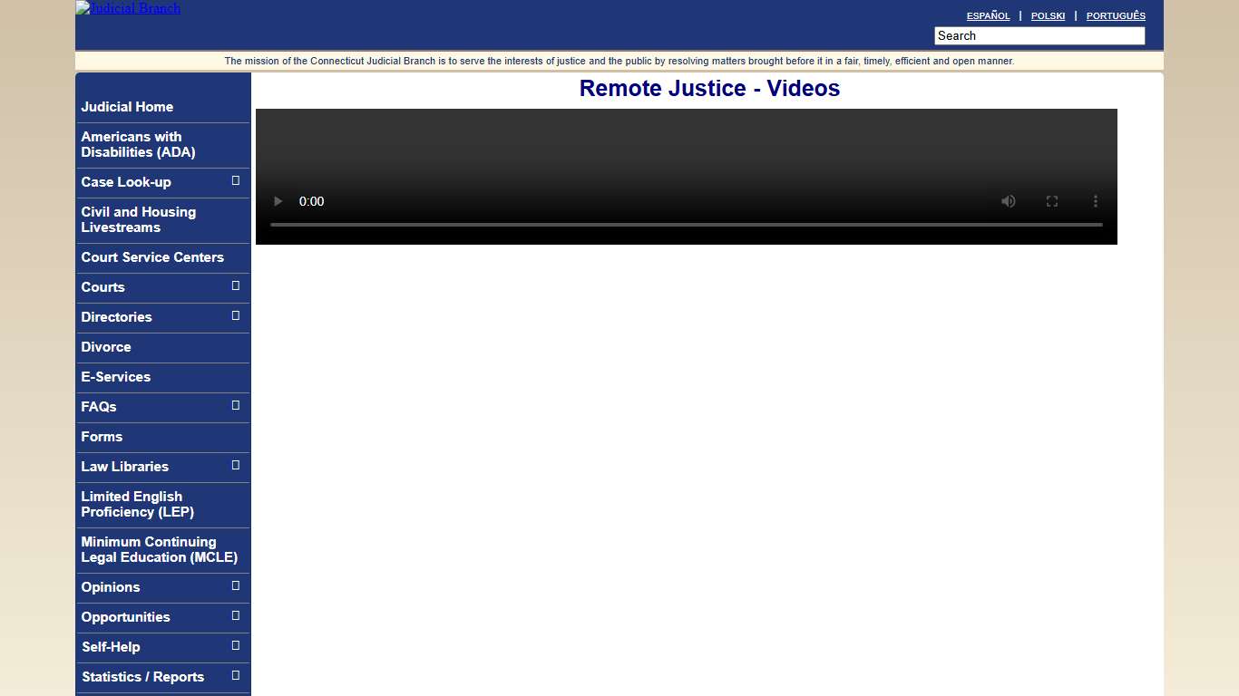 CT Judicial - Remote Justice